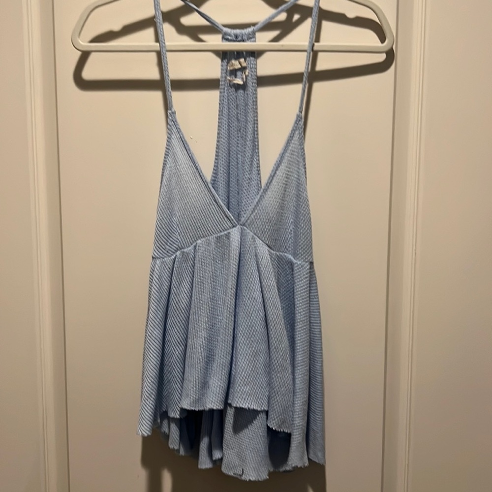 Urban Outfitters blue slouchy tank top, size M